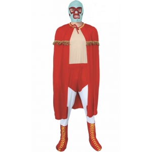 Macho Wrestler Costume - Mens 80s Costume